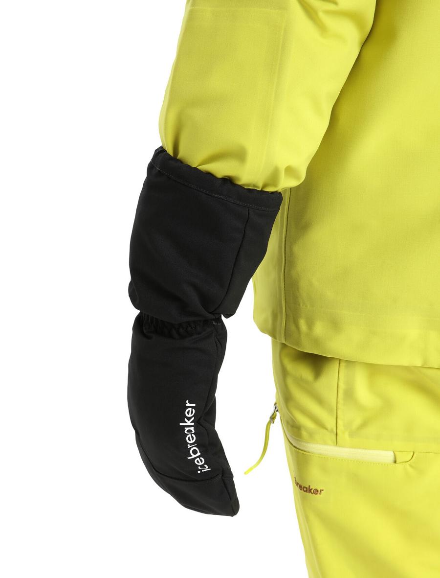 Icebreaker Unisex MerinoLoft™ Mittens Miesten Käsineet Mustat | FI 1052RVDW